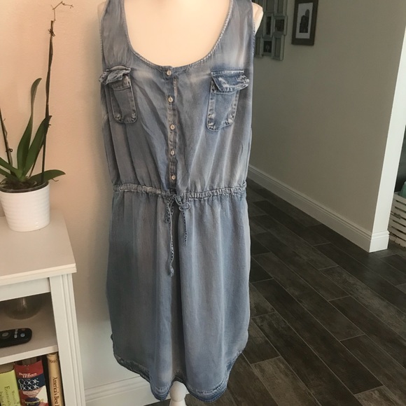 cato denim dress